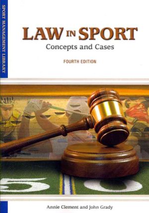 Law in Sport : Concepts and Cases image number 0