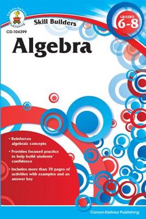 Algebra, Grades 6 - 8 image number 0