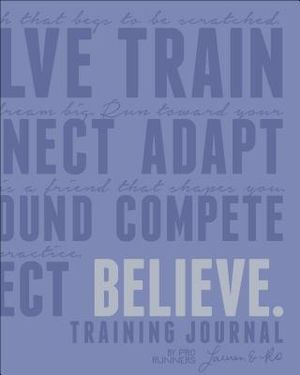 Believe Training Journal (Lavender Edition) image number 0