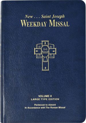 St. Joseph Weekday Missal, Volume II (Large Type Edition): Pentecost to Advent image number 0