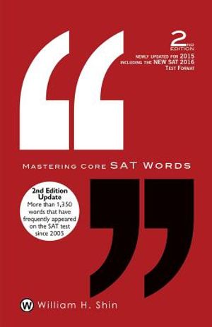Mastering Core SAT Words: 2nd Edition image number 0
