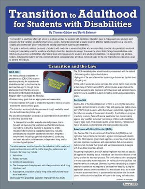 Transition to Adulthood for Students With Disabilities image number 0