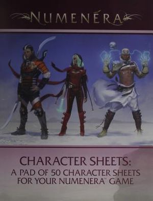 Numenera Character Sheets image number 0