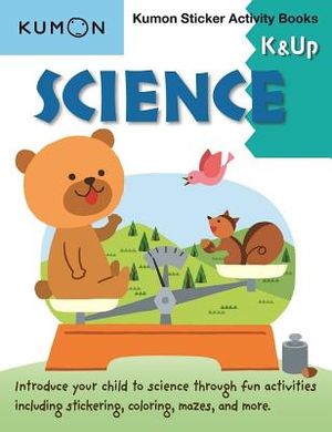 Science K & Up Kumon Sticker Activity Book image number 0