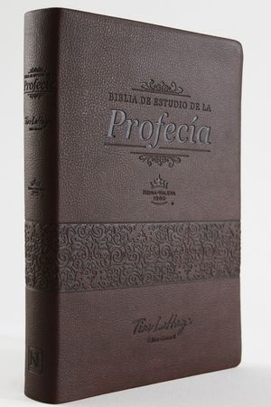 Biblia de Estudio de la Profec&iacute;a: Marr&oacute;n Con &Iacute;ndice image number 0