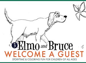 Elmo and Bruce Go Welcome a Guest: Storytime & Coloring Fun for Children of All Ages image number 0