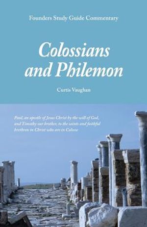 Founders Study Guide Commentary: Colossians and Philemon image number 0