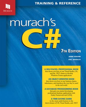 Murach's C# (7th Edition) image number 0