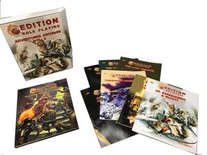 5th Edition Adventures: Archives, Vol.2 (Seven 5e Advs. W/ Setting Book) image number 0