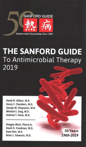 The Sanford Guide to Antimicrobial Therapy 2019 image number 0
