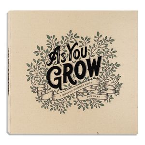 As You Grow: A Modern Memory Book for Baby image number 0