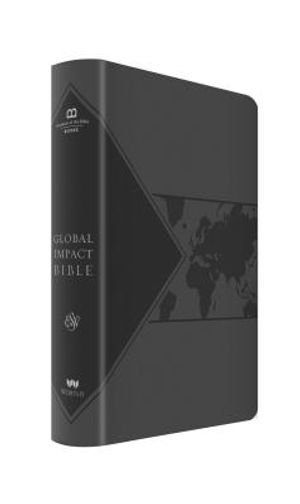 Global Impact Bible, ESV (Charcoal Leatherluxe): See the Bible in a Whole New Light image number 0