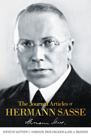 The Journal Articles of Hermann Sasse image number 0