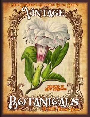 New Creations Coloring Book Series: Vintage Botanicals image number 0