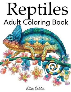Reptiles Adult Coloring Book image number 0