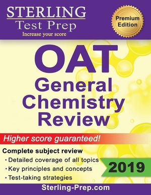 Sterling Test Prep OAT General Chemistry Review: Complete Subject Review image number 0