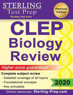 Sterling Test Prep CLEP Biology Review: Complete Subject Review image number 0