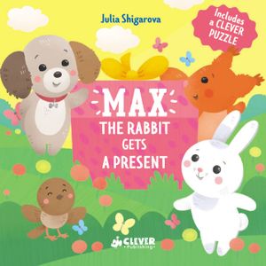 Max the Rabbit Gets a Present: Includes a Clever Puzzle image number 0