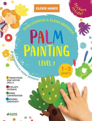 Palm Painting. Level 1: Stickers Inside! Strengthens Fine Motor Skills, Develops Patience, Sparks Conversation, Inspires Creativity image number 0