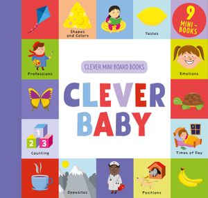 Clever Baby: 9 Mini Board Book Box Set image number 0
