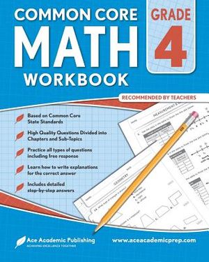 4th grade Math Workbook: CommonCore Math Workbook image number 0