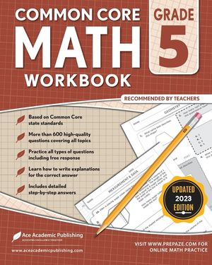 Common Core Math Workbook: Grade 5 image number 0