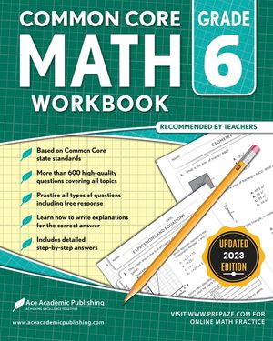 Common Core Math Workbook: Grade 6 image number 0