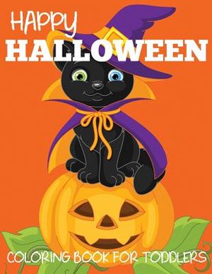 Happy Halloween Coloring Book for Toddlers image number 0