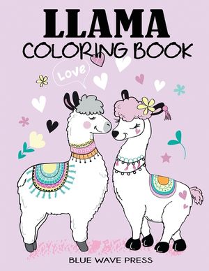 Llama Coloring Book: A Fun Llama Coloring Book for Kids image number 0
