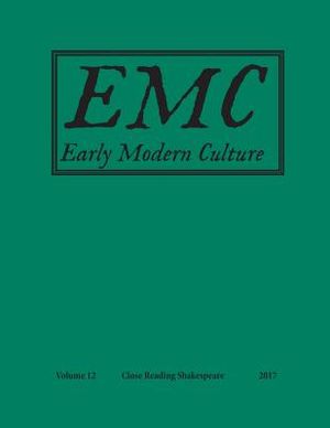 Early Modern Culture: Vol. 12 image number 0