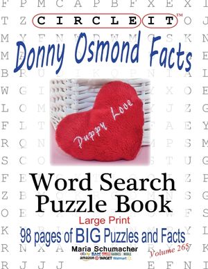 Circle It, Donny Osmond Facts, Word Search, Puzzle Book image number 0