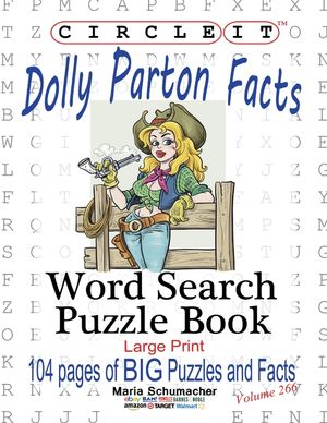 Circle It, Dolly Parton Facts, Word Search, Puzzle Book image number 0
