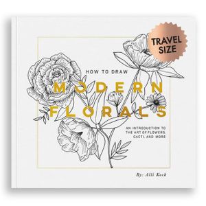 How to Draw Modern Florals (Mini): A Pocket-Sized Road Trip Edition image number 0