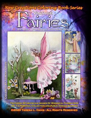 New Creations Coloring Book Series: Vintage Fairies image number 0