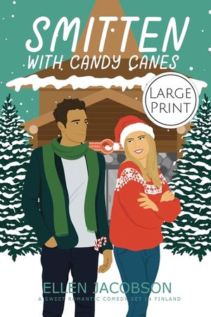 Smitten with Candy Canes: Large Print Edition image number 0