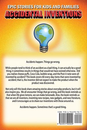 Epic Stories For Kids and Family - Accidental Inventions That Changed Our World: Fascinating Origins of Inventions to Inspire Young Readers image number 0