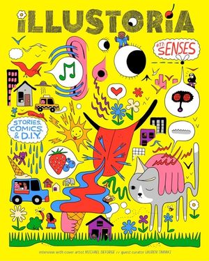 Illustoria: For Creative Kids and Their Grownups: Issue #17: Senses: Stories, Comics, DIY image number 0