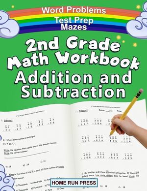2nd Grade Math Workbook Addition and Subtraction: Second Grade Workbook, Timed Tests, Ages 4 to 8 Years image number 0