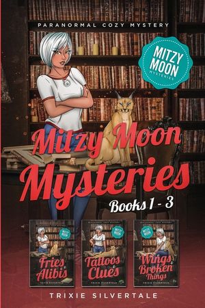 Mitzy Moon Mysteries Books 1-3: Paranormal Cozy Mystery image number 0