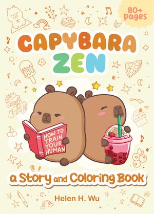 Capybara Zen: A Story and Coloring Book image number 0