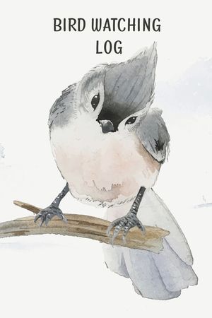 Bird Watching Log Book For Kids: Field Notes For Backyard Birders, Birding Journal For Young Children And Adults, Bird Watchers Notebook, Tracking And image number 0