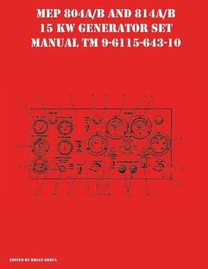 MEP 804A/B and 814A/B 15 KW Generator Set Manual TM 9-6115-643-10 image number 0