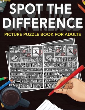 Spot the Difference: Picture Puzzle Book for Adults image number 0