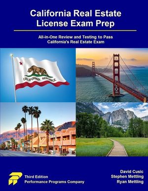 California Real Estate License Exam Prep: All-in-One Review and Testing to Pass California's Real Estate Exam image number 0