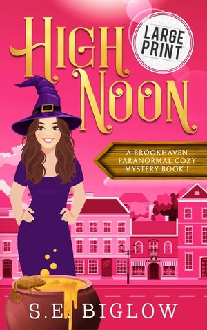 High Noon: A Large Print Paranormal Amateur Sleuth Mystery image number 0