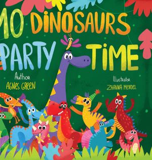 10 Dinosaurs Party Time: Funny Dinosaur Book With Seek & Find Activity for Toddlers, Ages 3-5 image number 0