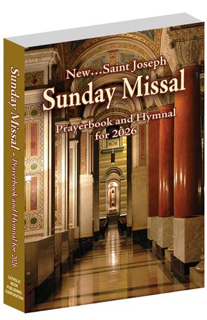 St. Joseph Sunday Missal Prayerbook and Hymnal for 2026 [Paperback] Catholic Book Publishing Corp image number 0