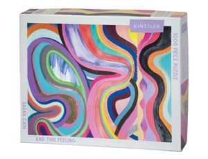 And This Feeling: Sarah Cain 1,000 Piece Puzzle image number 0