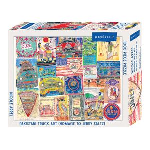 Pakistani Truck Art (Homage to Jerry Saltz): 1000 Piece Puzzle image number 0