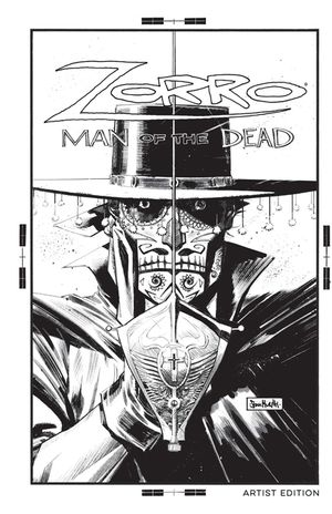 Zorro: Man of the Dead Artist Edition image number 0